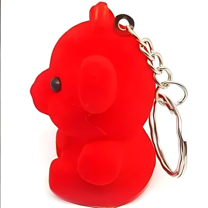 Cute Teddy Cherry Key Chain Duo