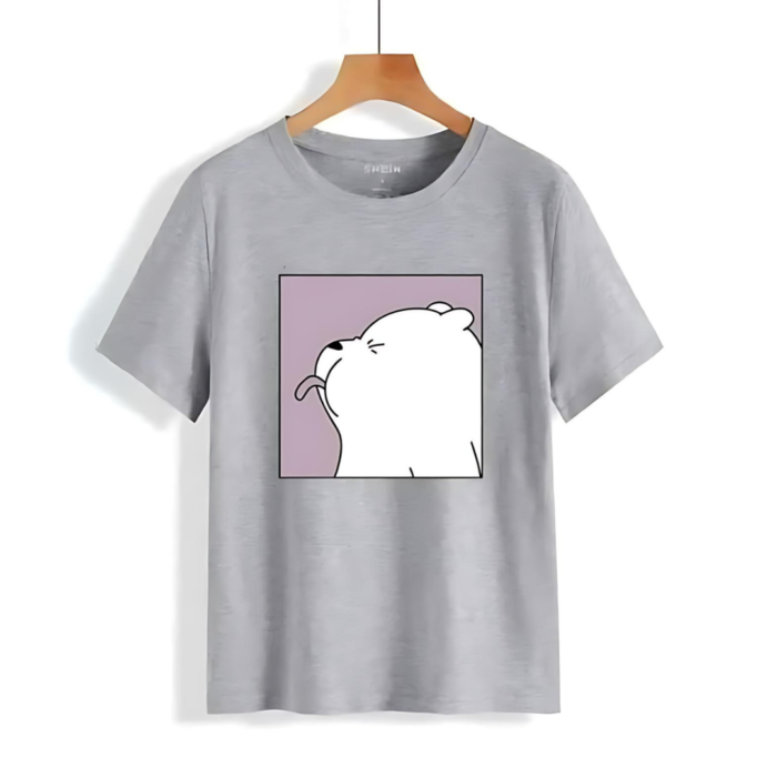 New Stylish Bears Printed T-shirt